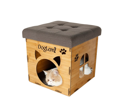 Banco escondite para gato